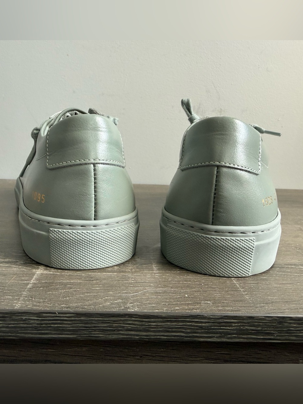 Common Projects Low-Top Sneakers in Light Sage Green - Picture 5 of 7